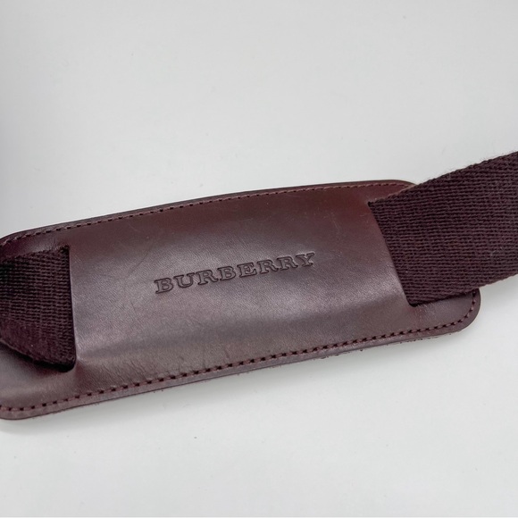 BURBERRY Check 2way Shoulder Handbag Weekender Travel Duffle Bag - Picture 7 of 15